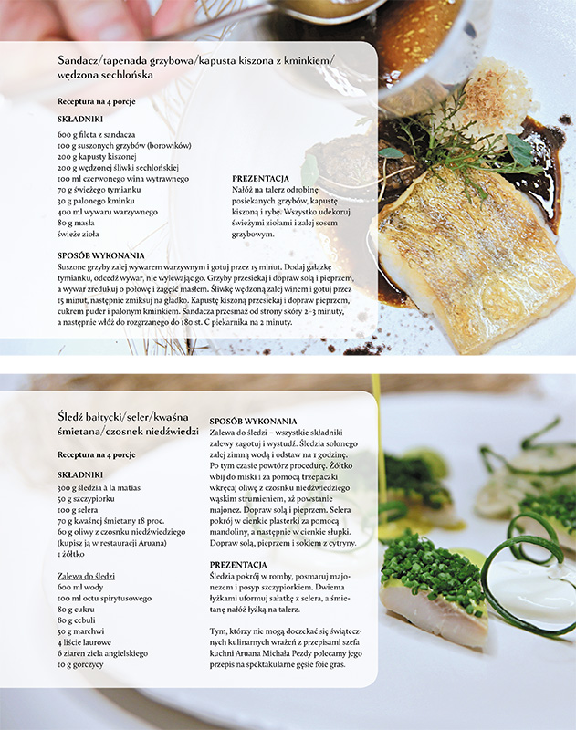 Magazine layout - recipes