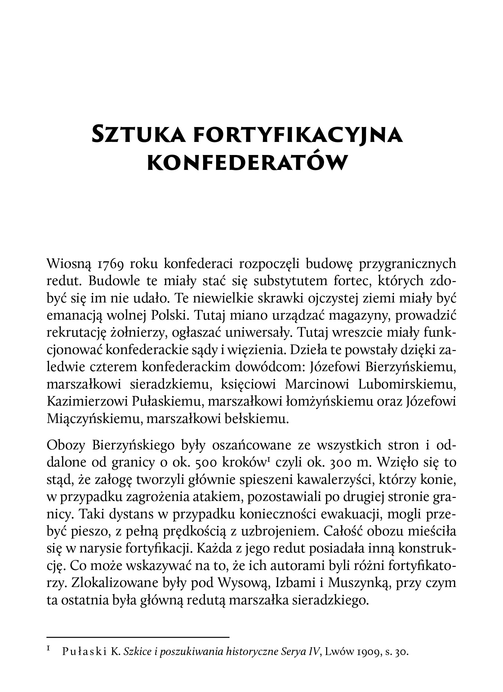 Typesetting of the book about  Bar Confederation